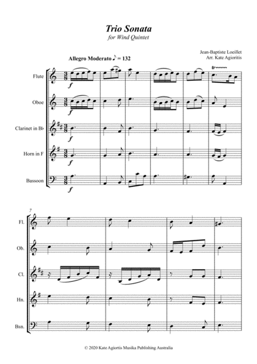 Trio Sonata - Wind Quintet image number null
