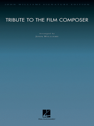 Book cover for Tribute to the Film Composer
