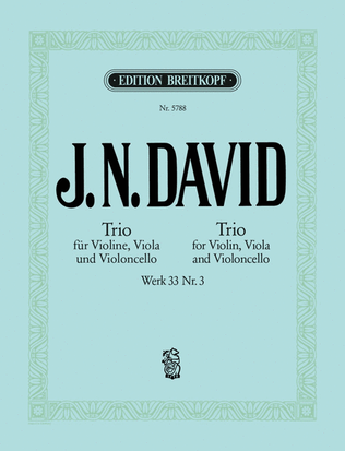 String Trios Werk 33