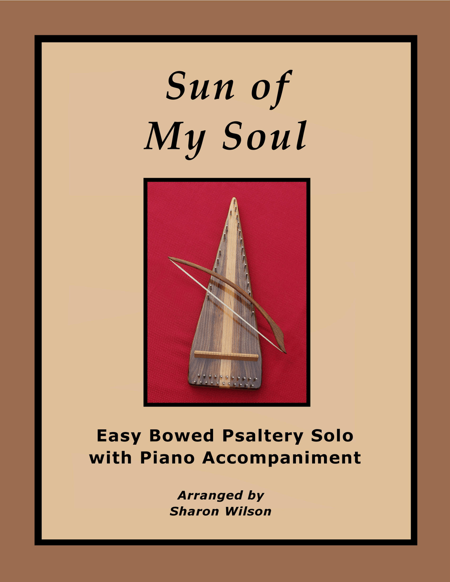 Sun of My Soul (Easy Bowed Psaltery Solo with Piano Accompaniment) Zither scores gallery preview page 1