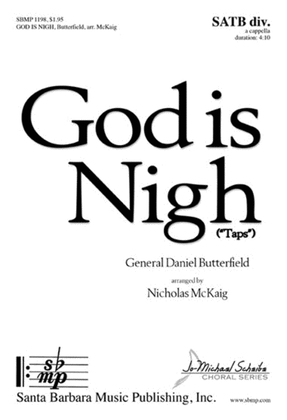 Book cover for God is Nigh - SATB divisi Octavo