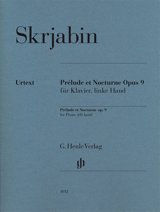 Prélude et Nocturne, Op. 9