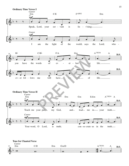 Mass of Christ, Light of the Nations - Guitar edition