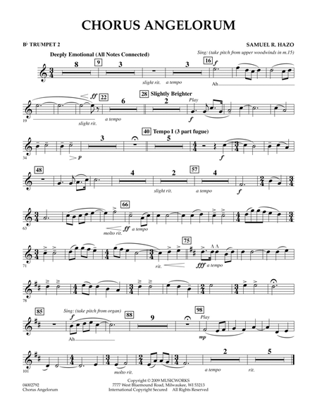 Chorus Angelorum - Bb Trumpet 2