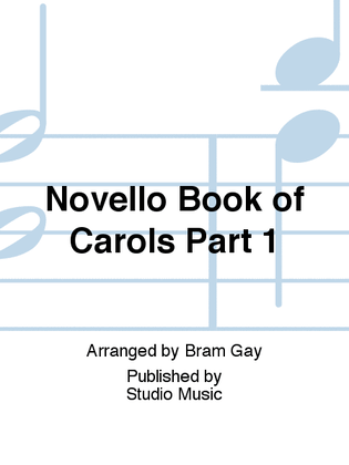 Book cover for Novello Book of Carols Part 1