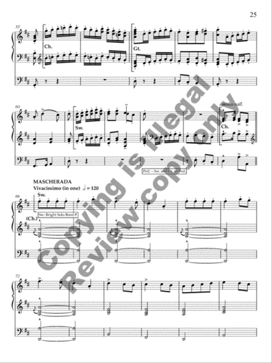 Ancient Airs and Dances, Suite No. 1 Organ Solo scores gallery preview page 46