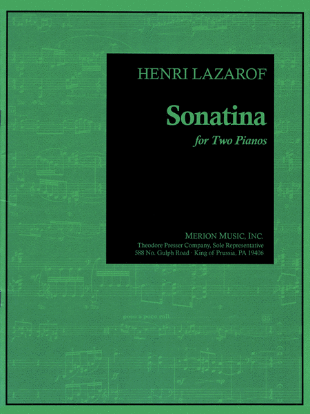 Henri Lazarof: Sonatina