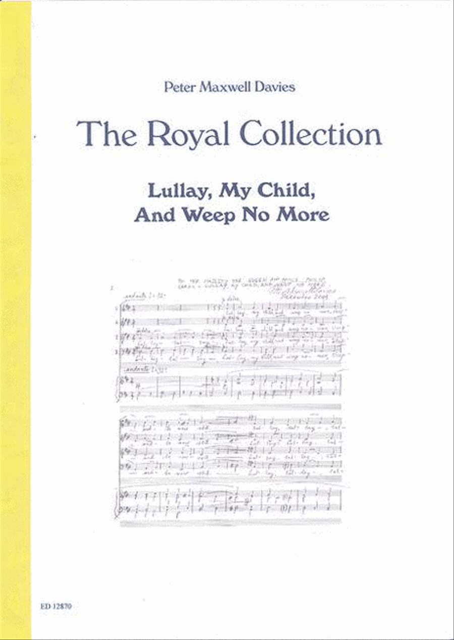 Lullay, My Child, And Weep No More Mixed Choir scores gallery preview page 1