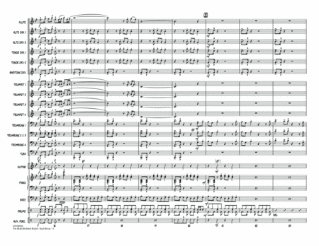 The Blues Brothers Rockin' Soul Revue - Conductor Score (Full Score)