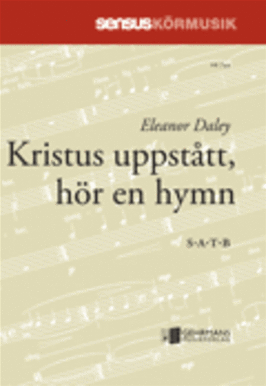 Kristus uppstatt, hor en hymn 4-Part scores gallery preview page 1
