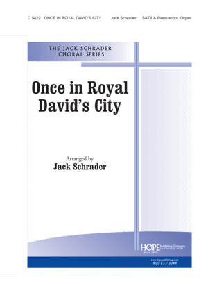 Book cover for Once in Royal David's City