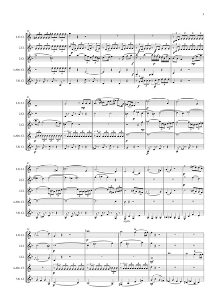Mozart: Piano Concerto No.21 in C “Elvira Madigan” K467 Mvt.II Andante - clarinet quintet/ensemble image number null