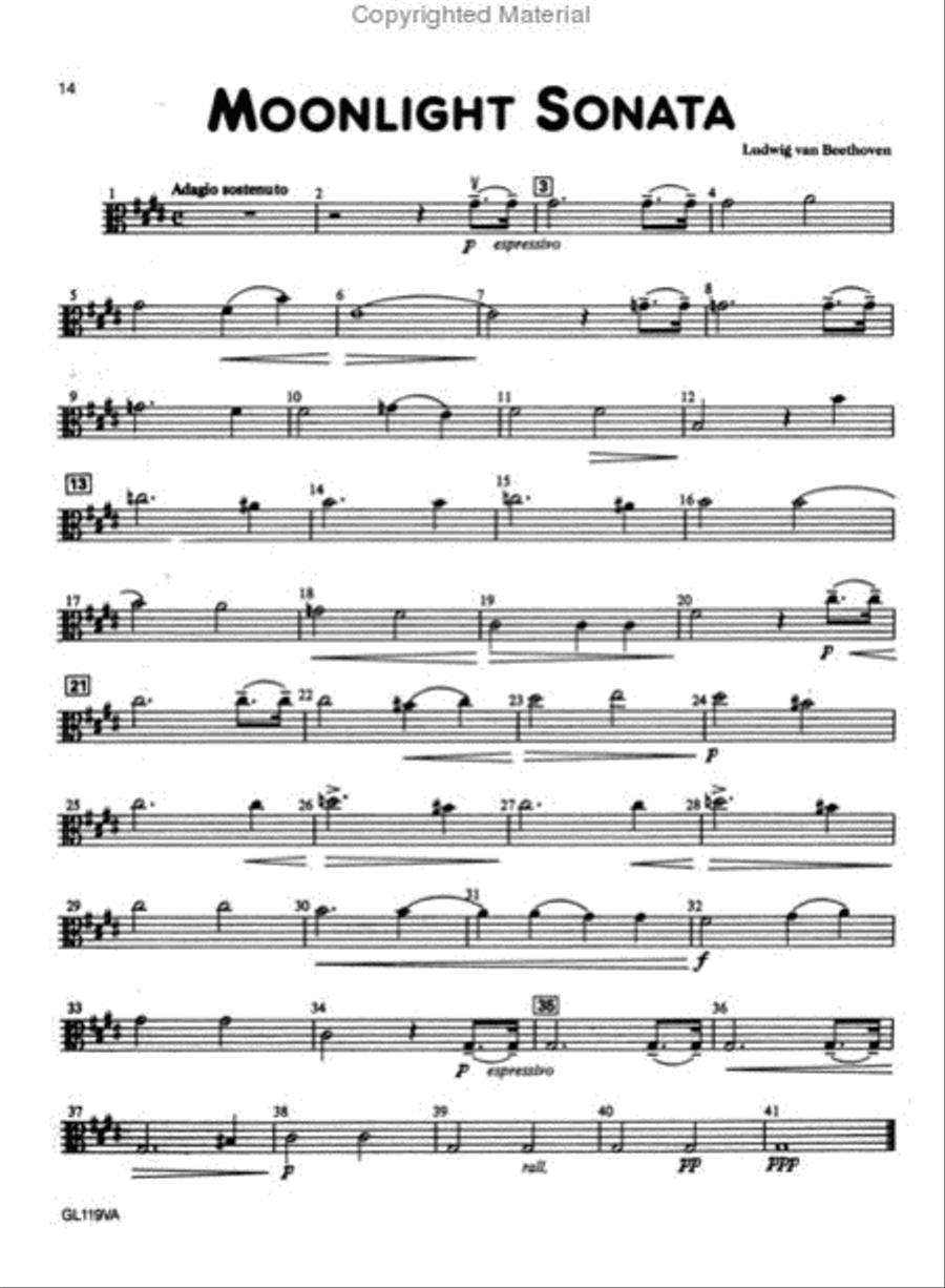 Night In Vienna - A-Viola Chamber Orchestra scores gallery preview page 3
