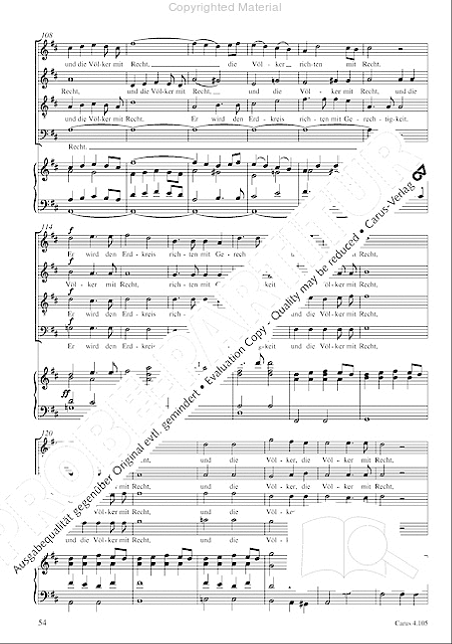 Choral collection Mendelssohn - editionchor Choir scores gallery preview page 55