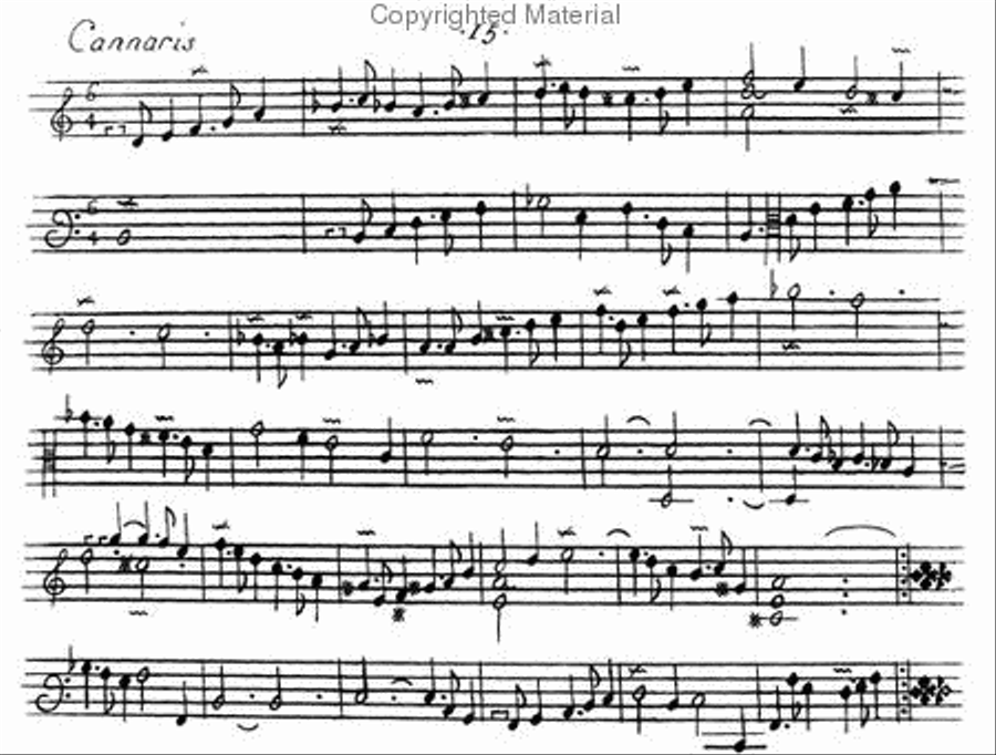 Harpsichord pieces - Book I Harpsichord scores gallery preview page 3