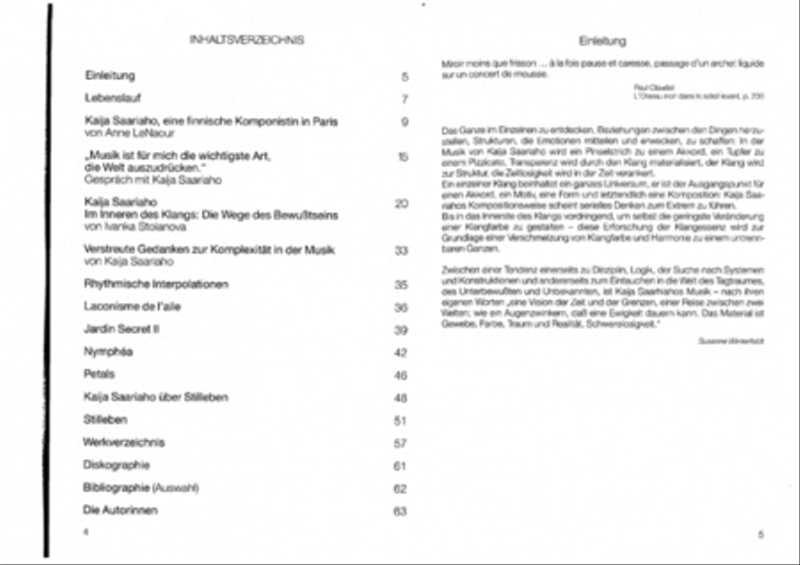 Kaija Saariaho. Klangportrait IV School and Community scores gallery preview page 2