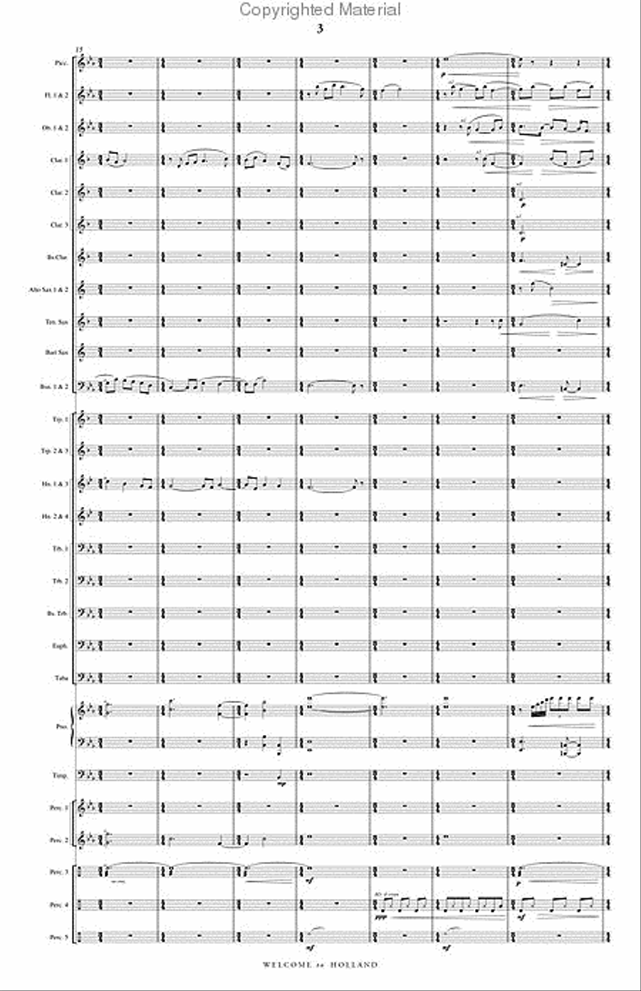 Welcome to Holland Concert Band scores gallery preview page 4