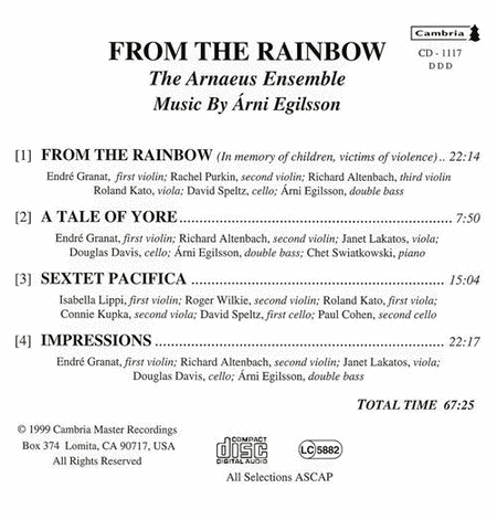 Beyond the Rainbow - Arni Egil