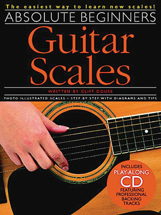 Book cover for Absolute Beginners – Guitar Scales