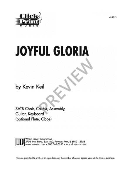 Joyful Gloria image number null