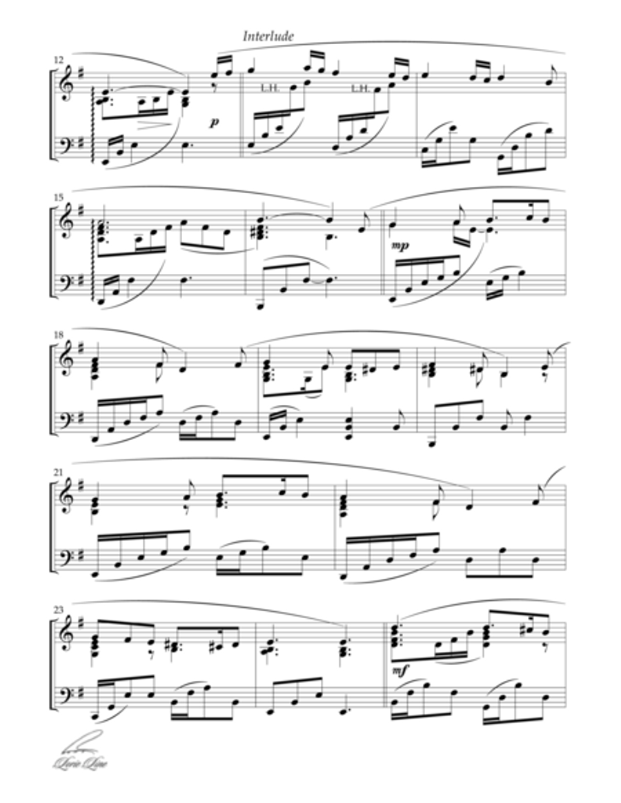 What Child Is This? (from My Favorite Things) Piano Solo scores gallery preview page 3