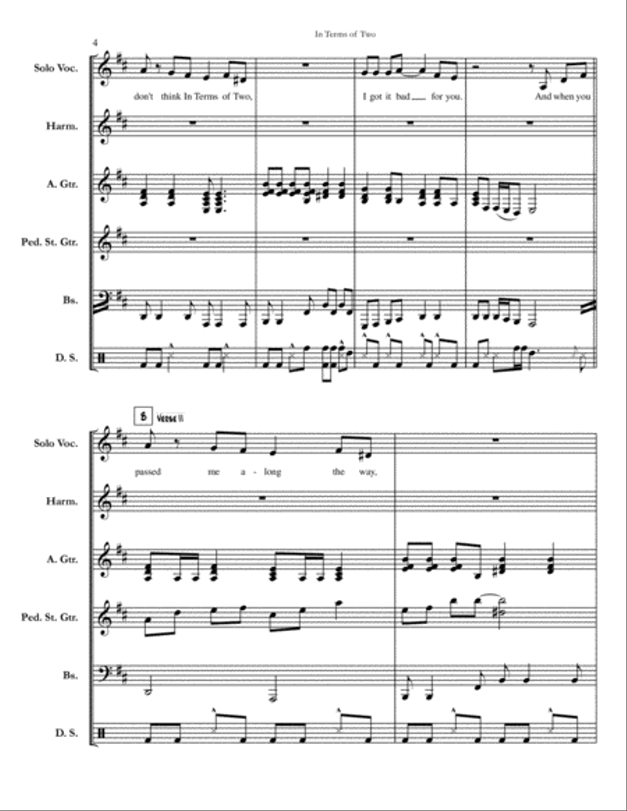 In Terms Of Two Small Ensemble scores gallery preview page 4