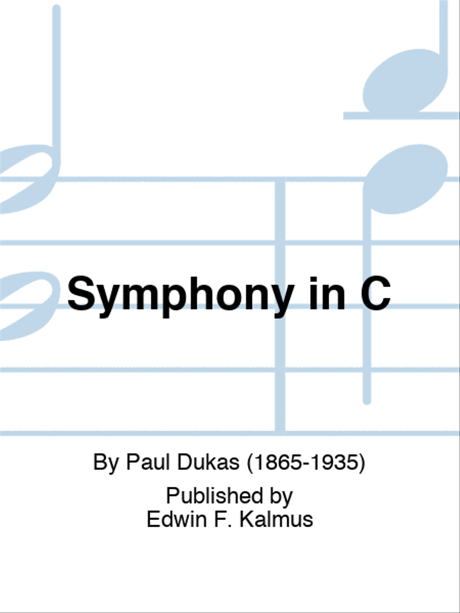 Symphony in C Orchestra scores gallery preview page 1