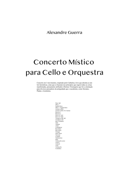 Concerto Místico para Cello e Orquestra image number null