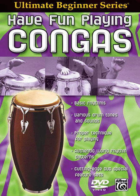 Have Fun Playing The Hand Drums Conga-style Drums Ultimate Beginner Series - DVD
