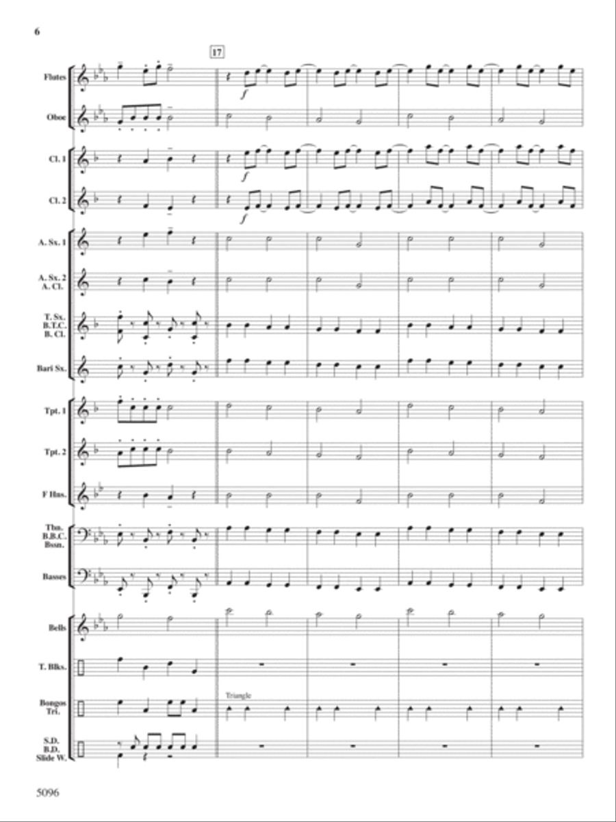 Portly Penguin Parade Concert Band scores gallery preview page 5