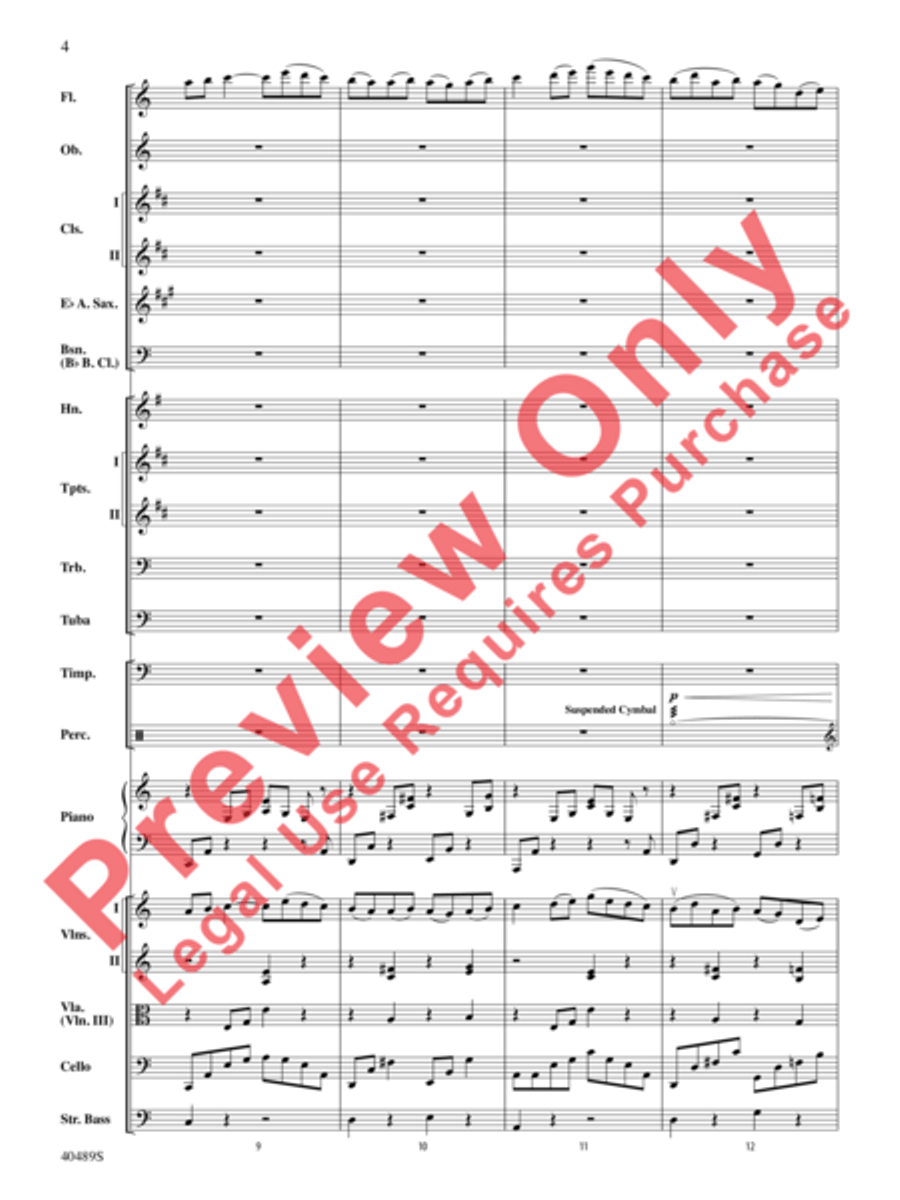 Intermezzo from Carmen Intermezzo from Carmen Full Orchestra scores gallery preview page 5