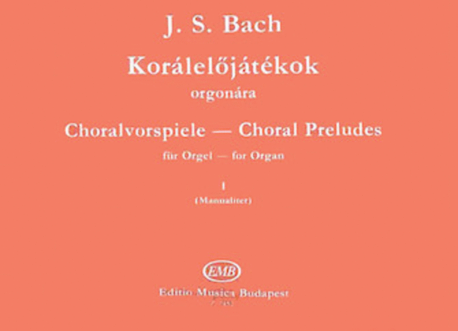 Choral Preludes Organ scores gallery preview page 1