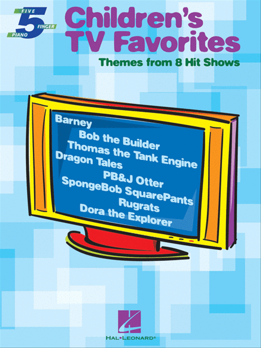 Children's TV Favorites Easy Piano scores gallery preview page 1