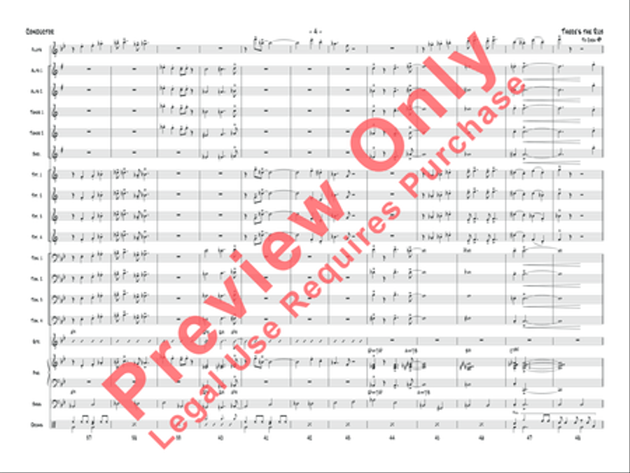 There's the Rub There's the Rub Jazz Ensemble scores gallery preview page 5
