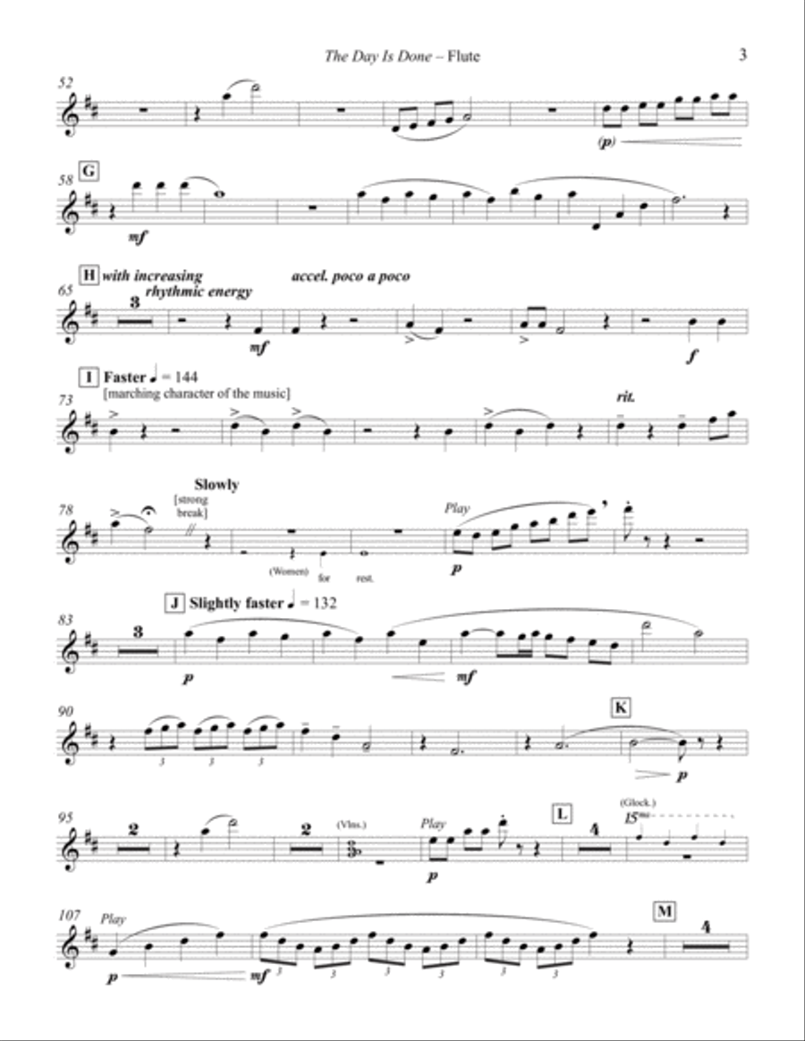 The Day Is Done The Day Is Done Choir scores gallery preview page 3