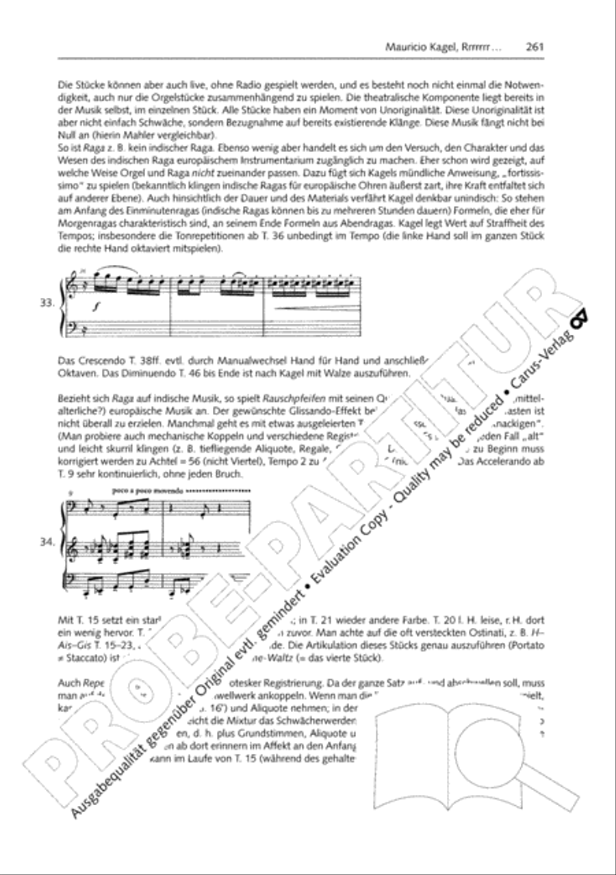 Orgelschule zur historischen Auffuhrungspraxis Organ Solo scores gallery preview page 262