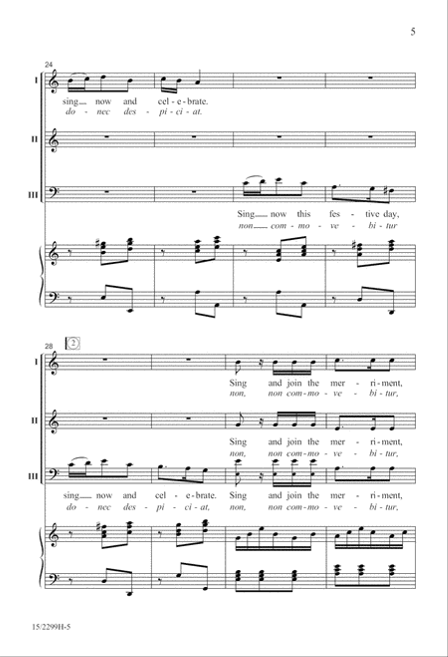 Come, Sing and Be Joyful Come, Sing and Be Joyful Divisi scores gallery preview page 6