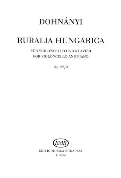 Ruralia Hungarica Op.32d-vc/pn image number null
