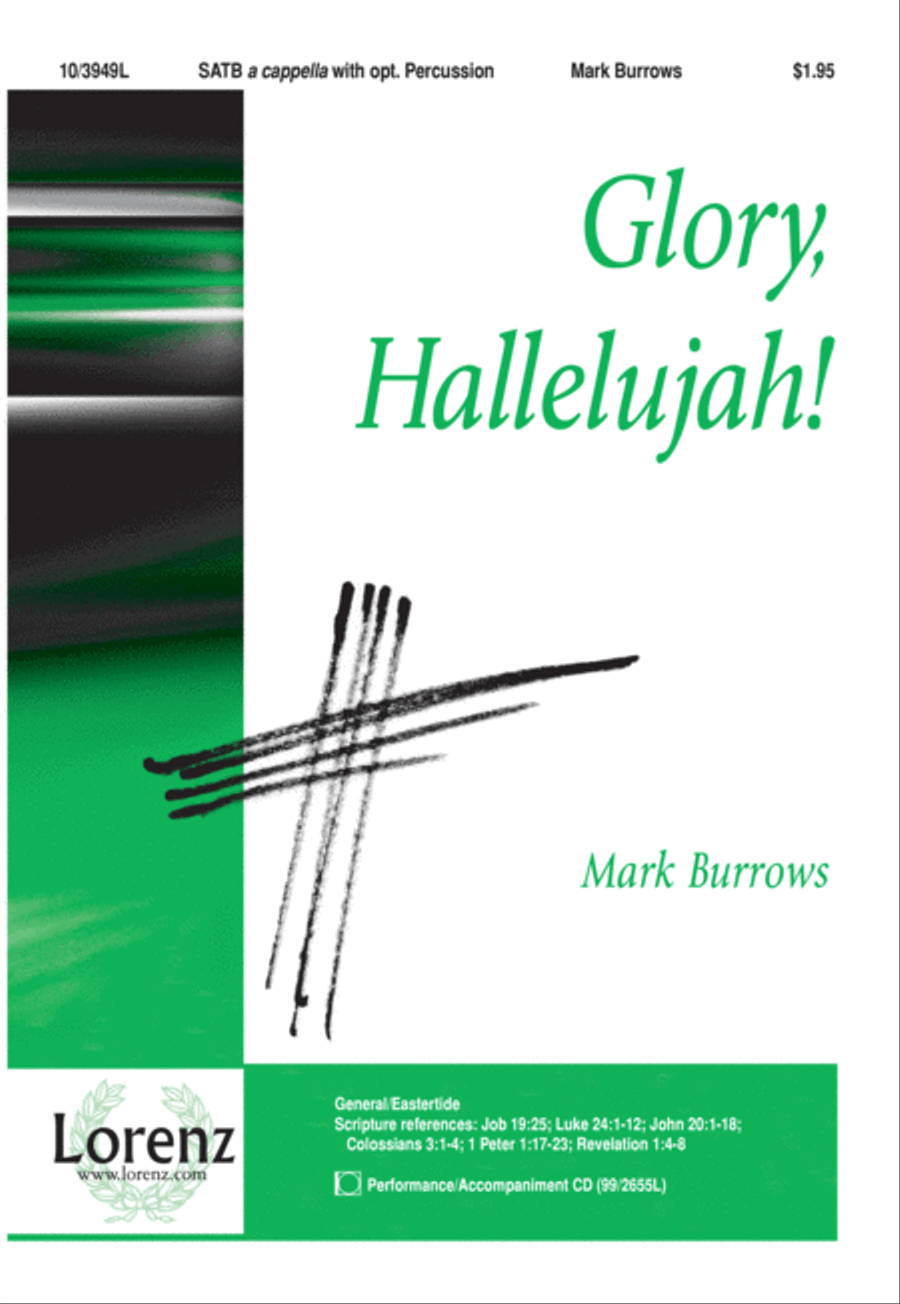 Glory, Hallelujah! Glory, Hallelujah! 4-Part scores gallery preview page 1