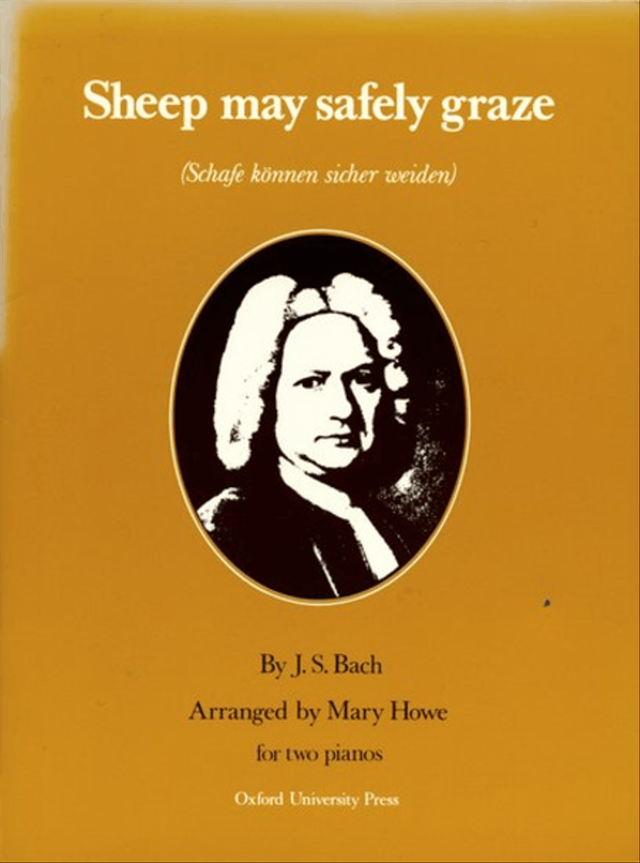 Book cover for Sheep May Safely Graze Two Pianos