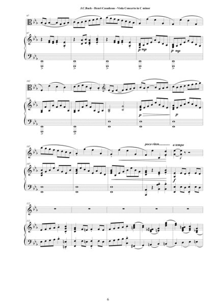 JCBach-Casadesus - Viola Concerto in C minor for Viola and Piano image number null