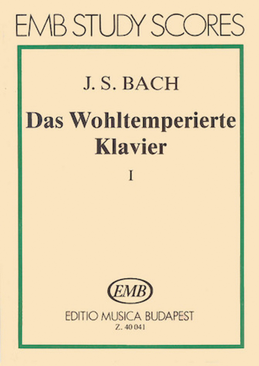 Well Tempered Clavier - Volume 1, BWV 846-869