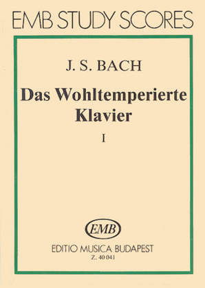 Book cover for Well Tempered Clavier - Volume 1, BWV 846-869