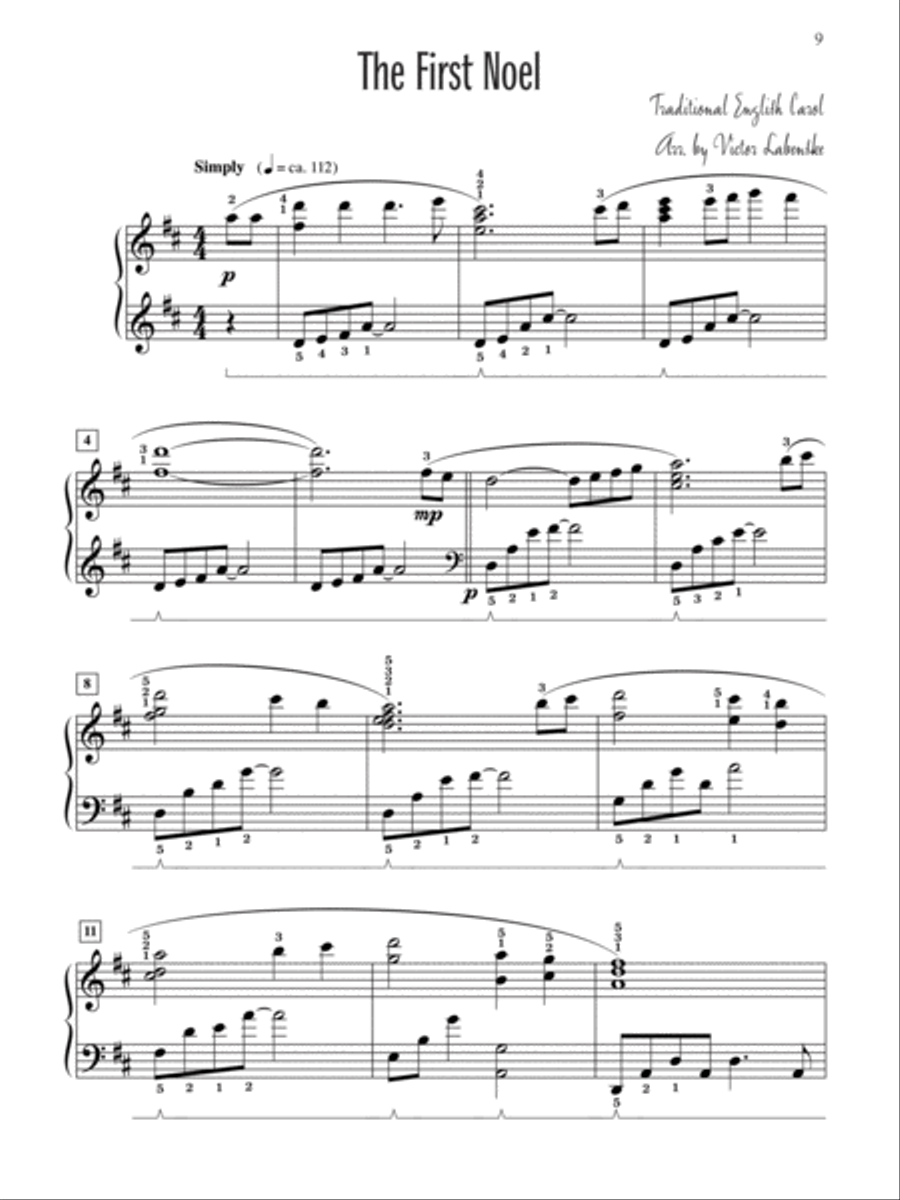 The Christmas Shepherds The Christmas Shepherds Piano Solo scores gallery preview page 3