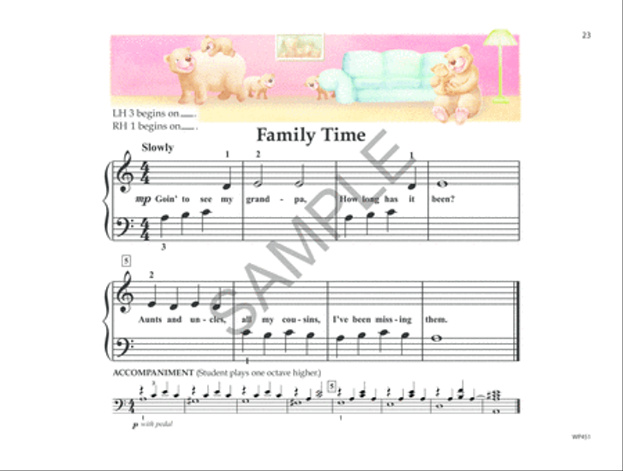 Bastien New Traditions - Primer B Piano Method scores gallery preview page 3