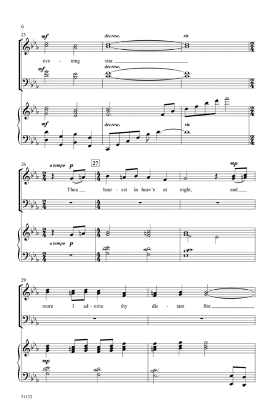 Evening Star Choir scores gallery preview page 5