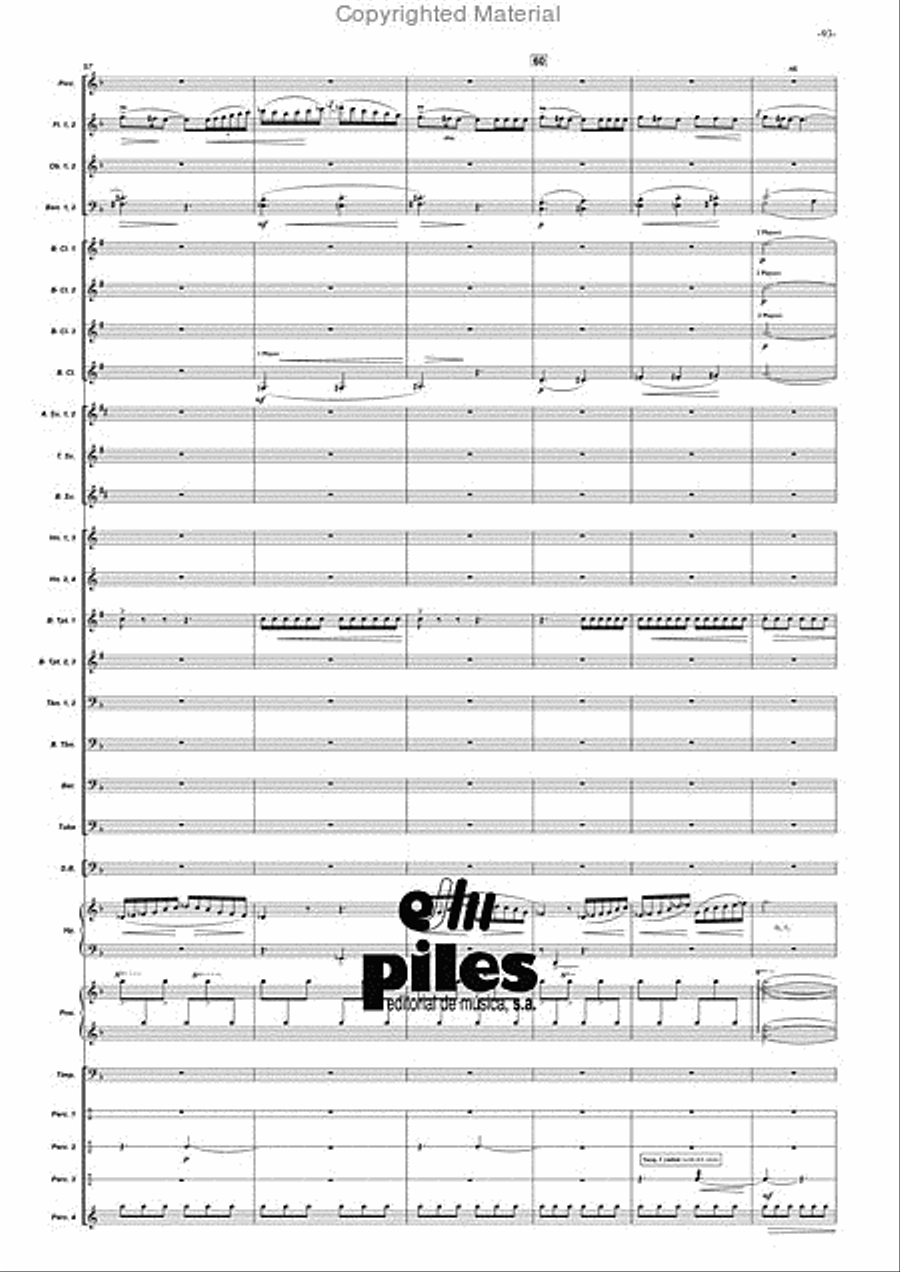 Duende Duende Concert Band scores gallery preview page 94