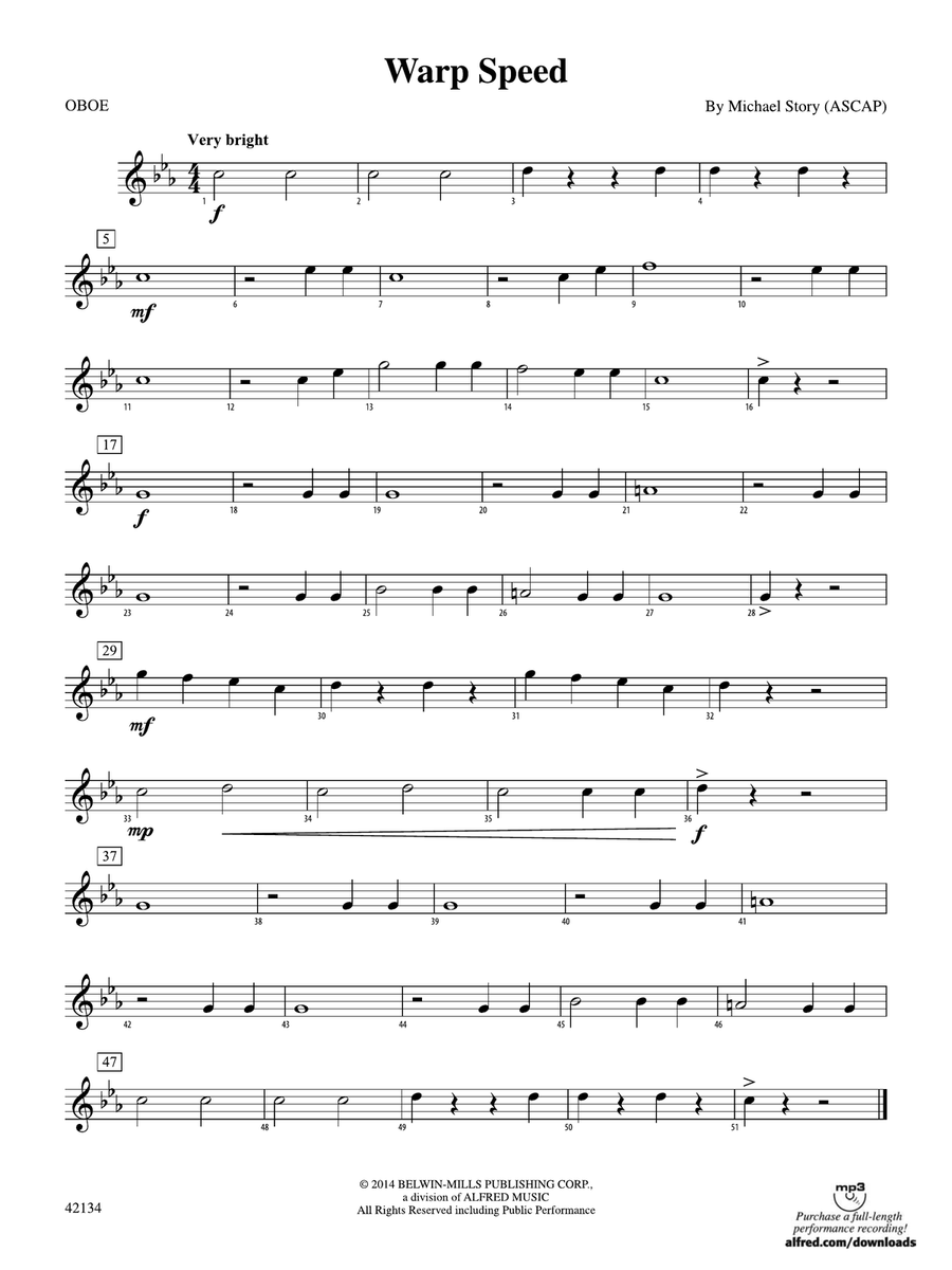 Warp Speed: Oboe