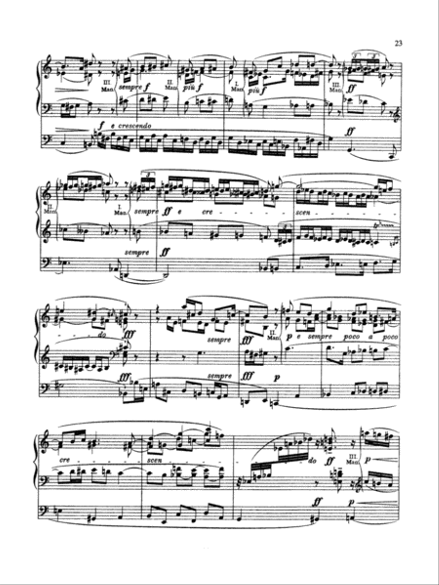 Reger: Organ Works, Op. 63 Organ scores gallery preview page 2
