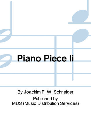Piano Piece II